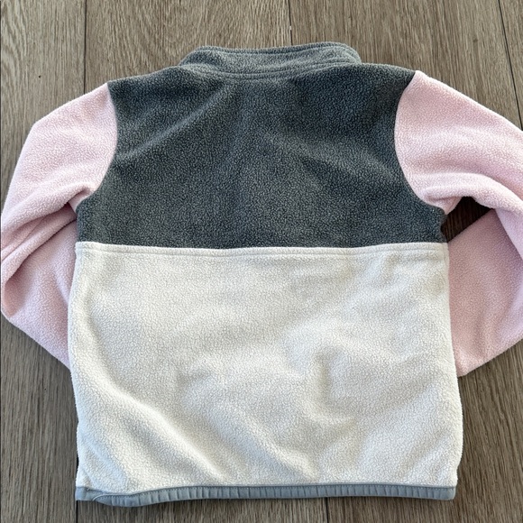 The North face girls tsnap fleece pullover sweater size 12-18 months - Picture 5 of 6